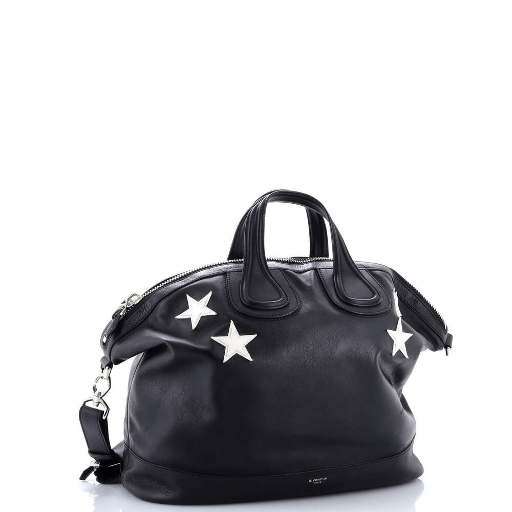 Givenchy Large Nightingale Satchel Patch Embellis… - image 2